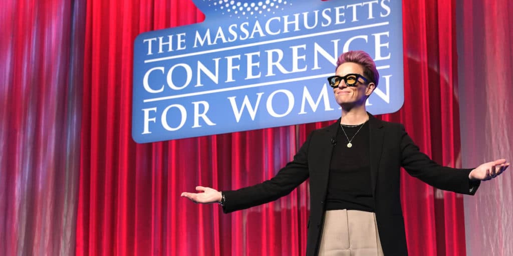 Megan Rapinoe at the 2019 MA Conference for Women