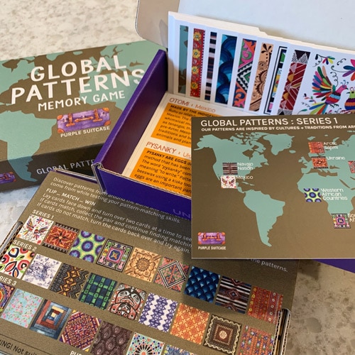 global patterns memory card game