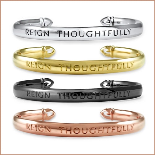 Reign Thoughtfully cuff bracelets