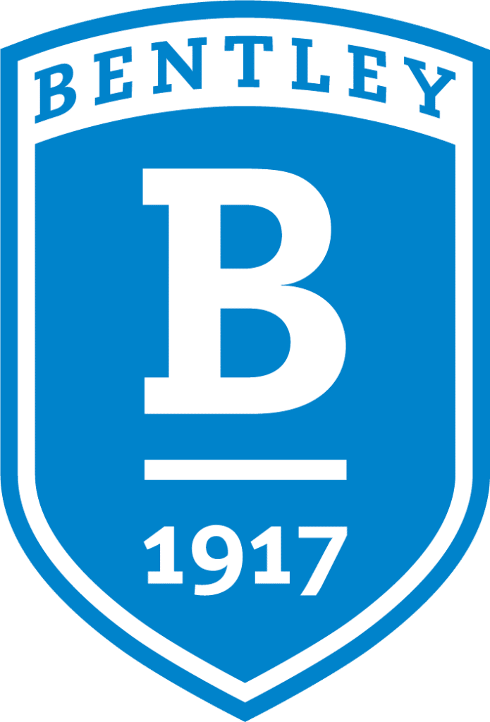 Bentley University logo.